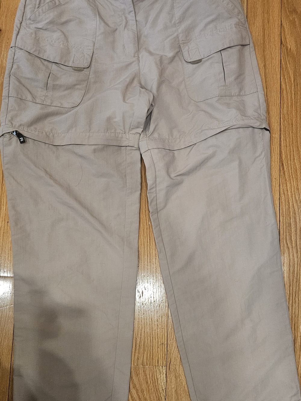 L.L. Bean Men's Zip-Off Cargo Pants - Light Taupe